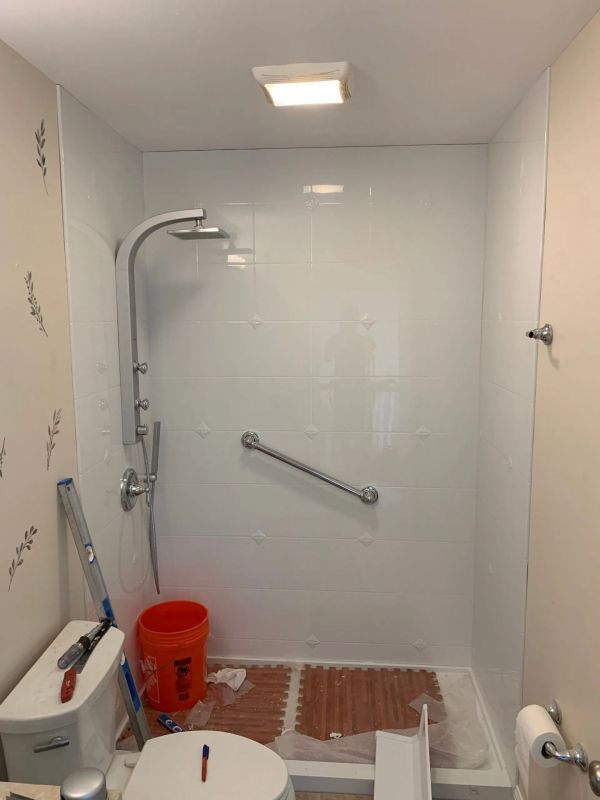 Walk In Shower Installation
